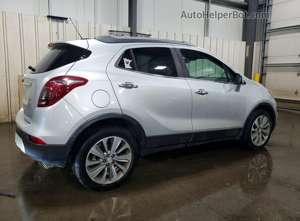 KL4CJASB7KB716300 2019 BUICK ENCORE Silver Tył prawy