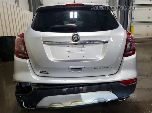 KL4CJASB7KB716300 2019 BUICK ENCORE Silver Widok z tyłu