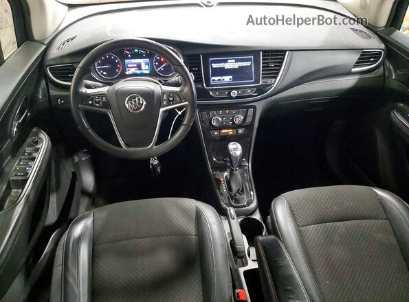 KL4CJASB7KB716300 2019 BUICK ENCORE Silver Widok deski rozdzielczej