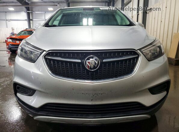 KL4CJASB7KB716300 2019 BUICK ENCORE Silver Widok z przodu