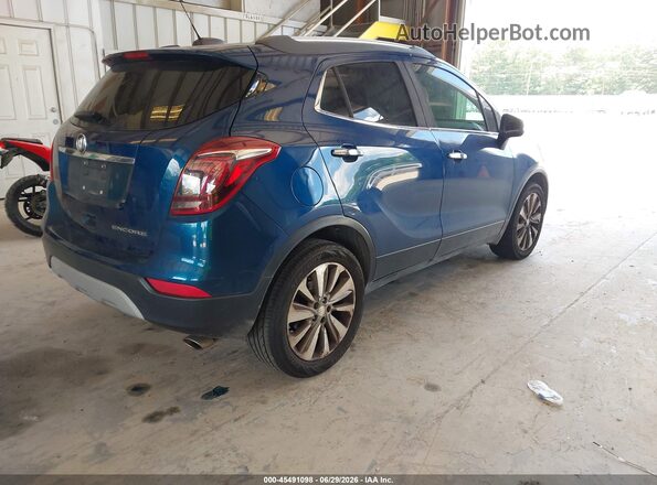 KL4CJASB7KB839384 2019 BUICK ENCORE Blue Հետևի աջ