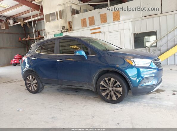 KL4CJASB7KB839384 2019 BUICK ENCORE Blue Սալոնի հետևի տեսք