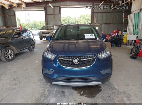 KL4CJASB7KB839384 2019 BUICK ENCORE Blue Սարքավորումների վահանակի տեսք