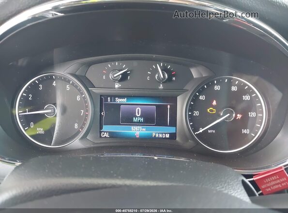 KL4CJASB7KB879173 2019 BUICK ENCORE Silver უკანა სავარძლების ხედი