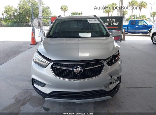 KL4CJASB7KB879173 2019 BUICK ENCORE Silver უკანა სალონის ხედი