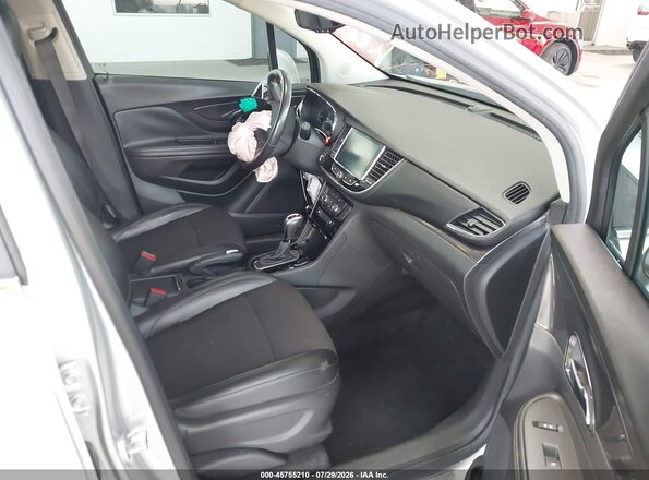 KL4CJASB7KB879173 2019 BUICK ENCORE Silver წინა სალონის ხედი