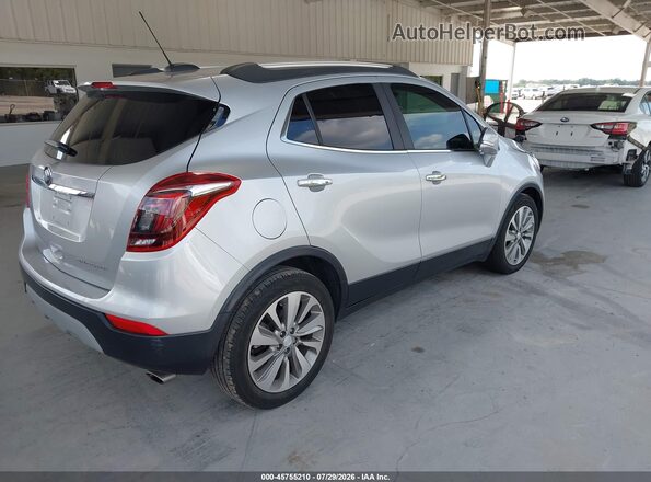 KL4CJASB7KB879173 2019 BUICK ENCORE Silver უკანა მარჯვენა