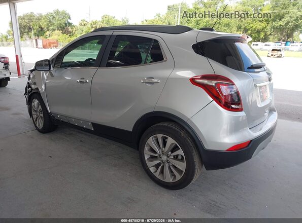 KL4CJASB7KB879173 2019 BUICK ENCORE Silver უკანა მარცხენა