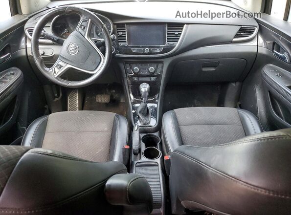 KL4CJASB7KB934057 2019 BUICK ENCORE Silver წინა პანელის ხედი