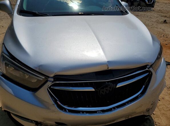 KL4CJASB7KB934057 2019 BUICK ENCORE Silver ძრავის განყოფილების ხედი