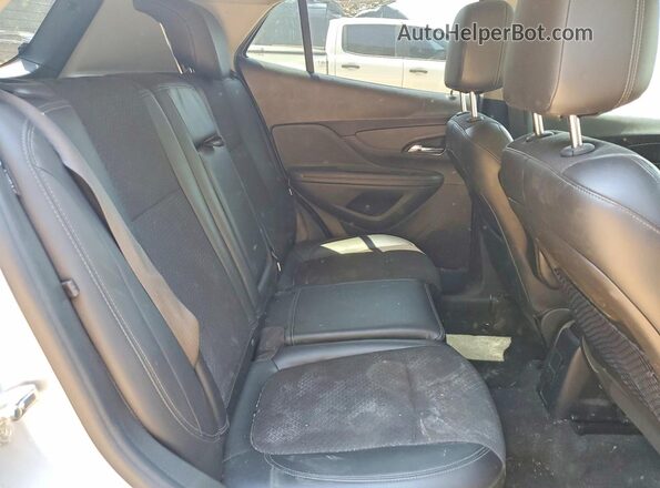 KL4CJASB7KB934057 2019 BUICK ENCORE Silver უკანა სალონის ხედი