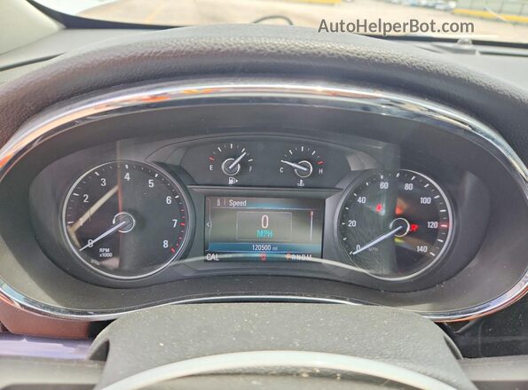 KL4CJASB7LB015256 2020 BUICK ENCORE White Vista del cuadro de instrumentos