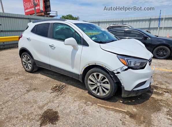 KL4CJASB7LB015256 2020 BUICK ENCORE White Delantero derecho