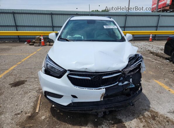 KL4CJASB7LB015256 2020 BUICK ENCORE White Vista frontal