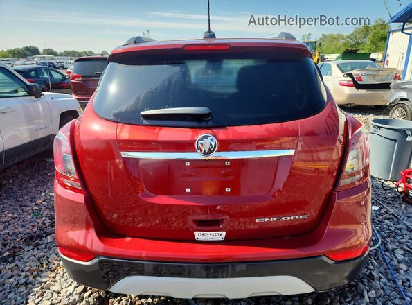 KL4CJASB7MB331063 2021 BUICK ENCORE Red Вид ззаду