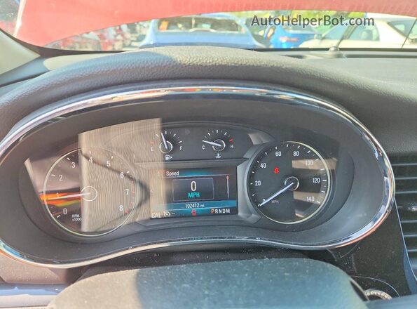 KL4CJASB7MB331063 2021 BUICK ENCORE Red Вид щитка приладів