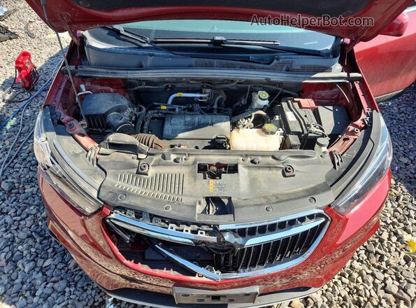 KL4CJASB7MB331063 2021 BUICK ENCORE Red Вид підкапотного простору