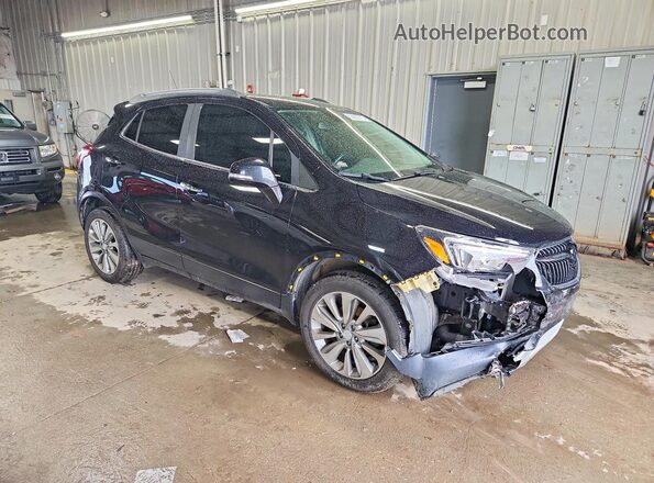 KL4CJASB8HB046796 2017 BUICK ENCORE Черный Передняя правая четверть
