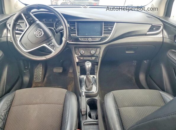 KL4CJASB8HB154738 2017 BUICK ENCORE Синий Вид панели приборов