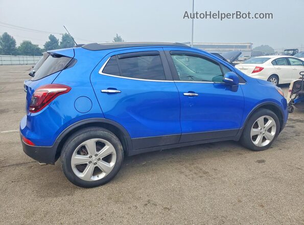 KL4CJASB8HB154738 2017 BUICK ENCORE Синий Задняя правая четверть