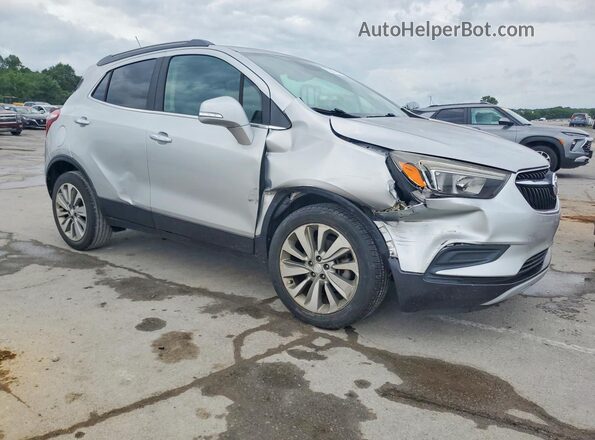 KL4CJASB8JB514628 2018 BUICK ENCORE Silver Առջևի աջ