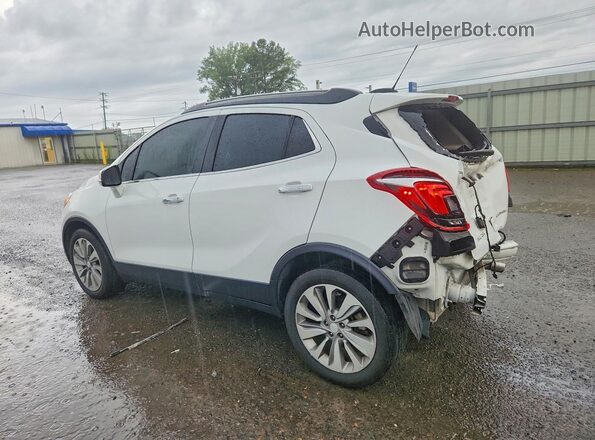 KL4CJASB8JB685783 2018 BUICK ENCORE White Trasero izquierdo