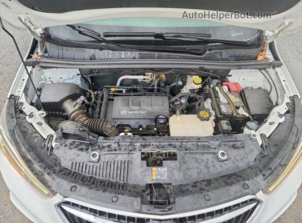KL4CJASB8JB685783 2018 BUICK ENCORE White Vista del compartimento del motor