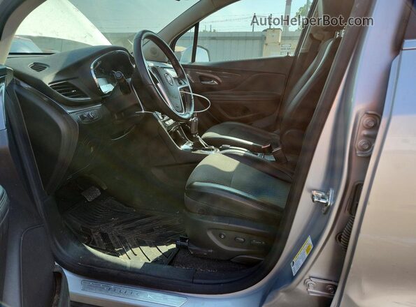 KL4CJASB8KB706990 2019 BUICK ENCORE Серый Вид салона спереди
