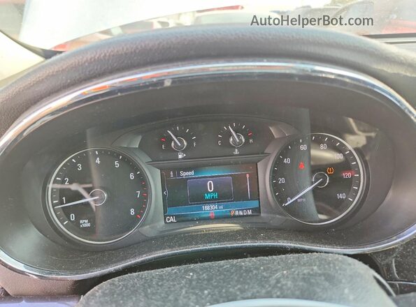 KL4CJASB8KB706990 2019 BUICK ENCORE Серый Вид щитка приборов