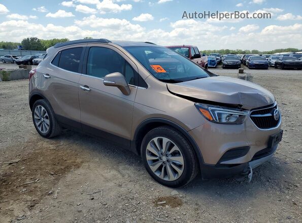 KL4CJASB8KB715074 2019 BUICK ENCORE Бежевый Передняя правая четверть