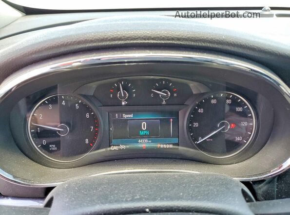 KL4CJASB8KB715074 2019 BUICK ENCORE Бежевый Вид щитка приборов
