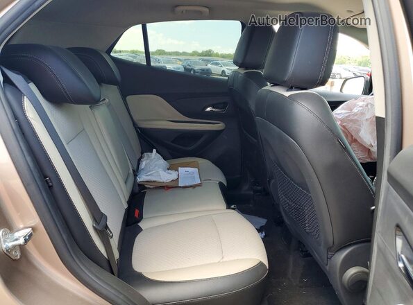 KL4CJASB8KB715074 2019 BUICK ENCORE Бежевый Вид задних сидений