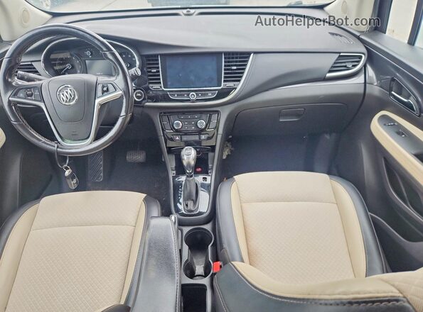 KL4CJASB8KB733865 2019 BUICK ENCORE White Առջևի վահանակի տեսք