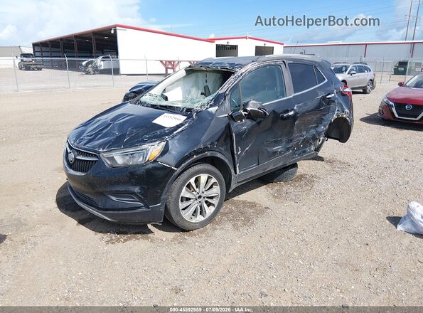 KL4CJASB8KB788171 2019 BUICK ENCORE Черный Передняя левая четверть