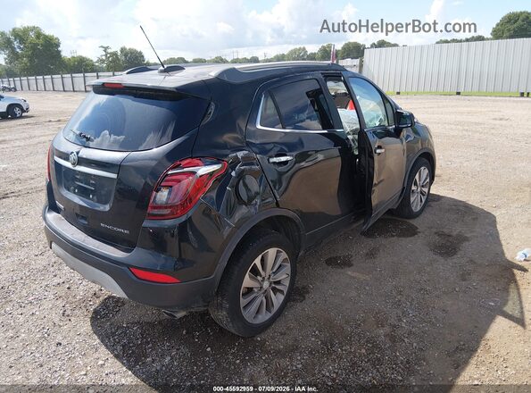 KL4CJASB8KB788171 2019 BUICK ENCORE Черный Задняя правая четверть