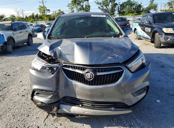 KL4CJASB8KB834324 2019 BUICK ENCORE Gray Vista frontal