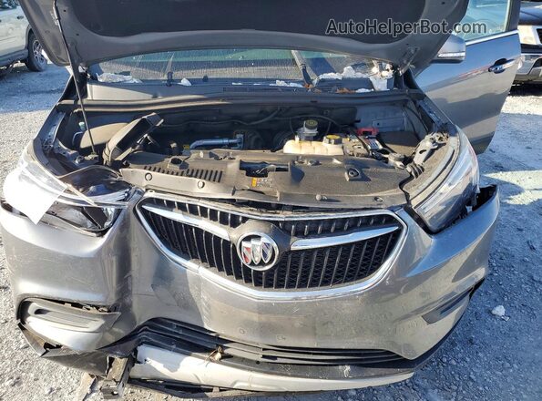 KL4CJASB8KB834324 2019 BUICK ENCORE Gray Vista del compartimento del motor