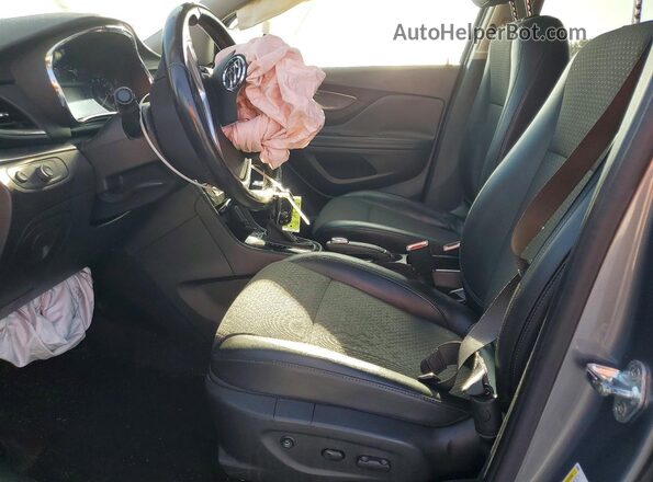 KL4CJASB8KB834324 2019 BUICK ENCORE Gray Vista interior delantera