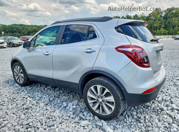 KL4CJASB8KB886309 2019 BUICK ENCORE Серебряный Задняя левая четверть