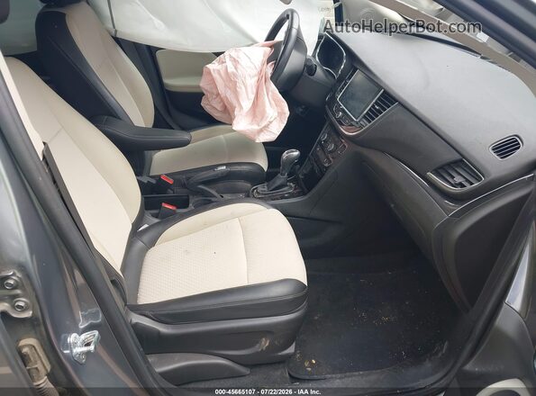 KL4CJASB8LB051201 2020 BUICK ENCORE Gray Widok wnętrza z przodu