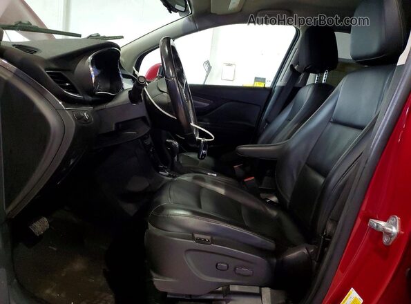 KL4CJASB9HB067964 2017 BUICK ENCORE Red Widok wnętrza z przodu