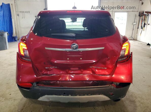 KL4CJASB9HB067964 2017 BUICK ENCORE Red Widok z tyłu