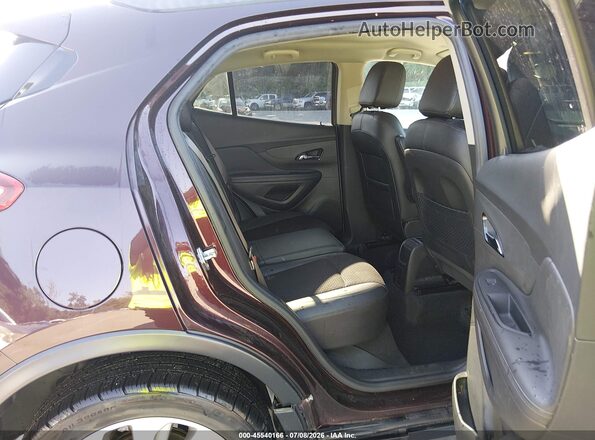 KL4CJASB9HB154652 2017 BUICK ENCORE Burgundy Vista de la etiqueta del VIN