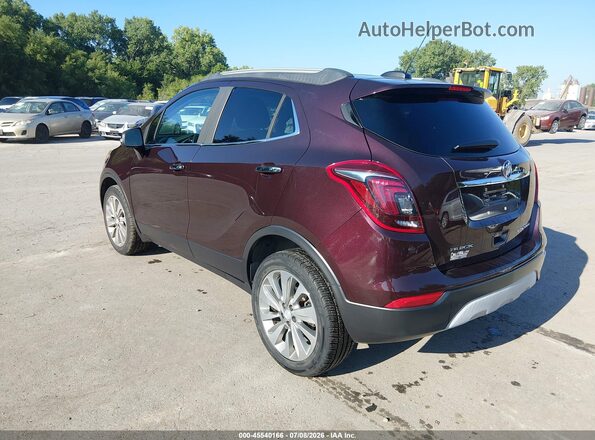 KL4CJASB9HB154652 2017 BUICK ENCORE Burgundy Trasero izquierdo
