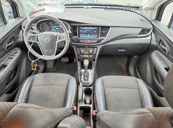 KL4CJASB9HB155350 2017 BUICK ENCORE Gray Vista del salpicadero