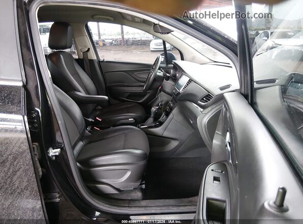 KL4CJASB9HB240074 2017 BUICK ENCORE Black წინა სალონის ხედი