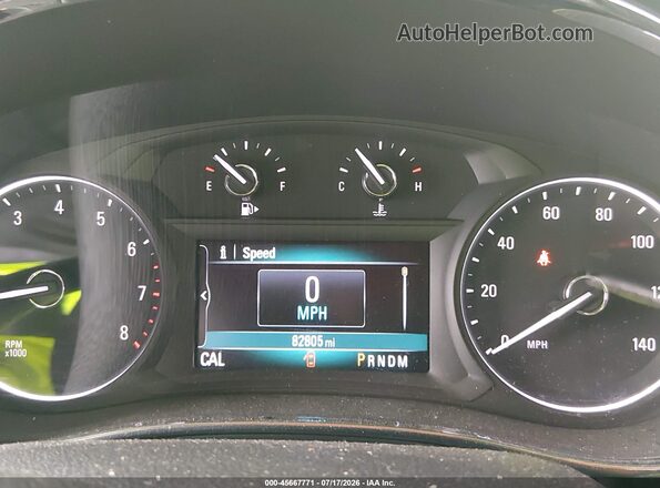 KL4CJASB9HB240074 2017 BUICK ENCORE Black უკანა სავარძლების ხედი