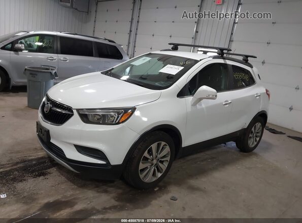 KL4CJASB9JB508286 2018 BUICK ENCORE White Przód lewy