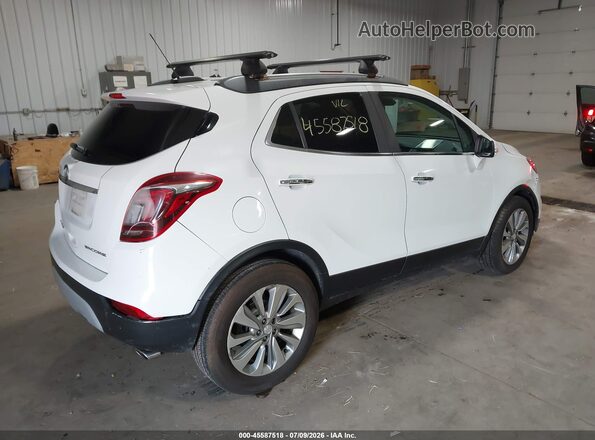 KL4CJASB9JB508286 2018 BUICK ENCORE White Tył prawy