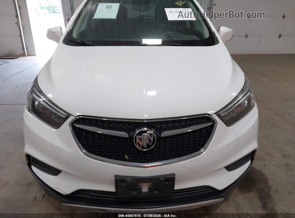 KL4CJASB9JB508286 2018 BUICK ENCORE White Widok zestawu wskaźników